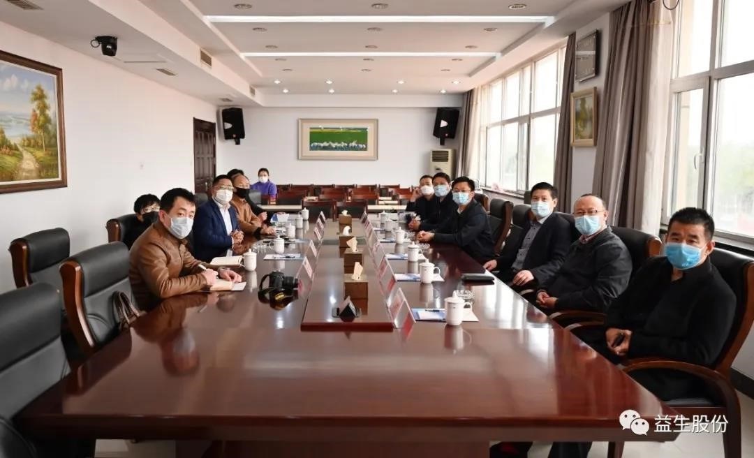 【新聞】棗莊薛城區(qū)政府領(lǐng)導(dǎo)訪問益生股份